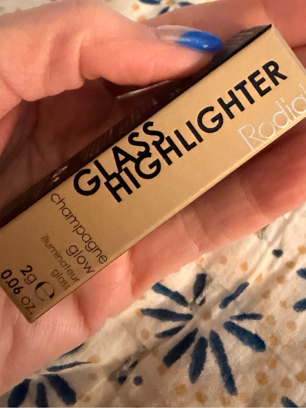 RODIAL Glass Highlighter BNIB 2g/.06oz Champagne Glow Illuminator DELUXE MINI